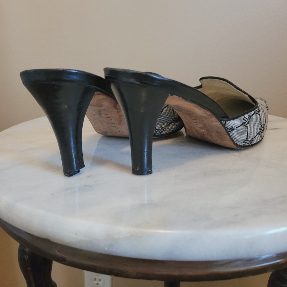 Lauren Ralph Lauren Monogram Heels - Picture 6 of 9
